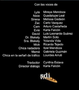 Créditos del episodio 2