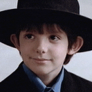 Samuel Lapp (Lukas Haas) en Testigo en peligro.