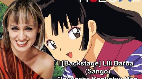 Backstage Lili Barba (Sango) "Inuyasha Kanketsu-Hen Capitulo 1"