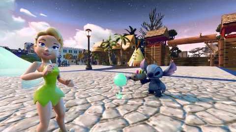 Disney Infinity Tinkerbell y Stitch