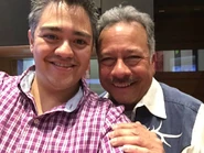 Dia1Foto7DBZLRFHumbertoVelez.jpg (92 kB) Foto Nº 7. Con Humberto Vélez, voz de Ladrón 2.