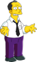 Gil Gunderson (temp. 16) también en Los Simpson.