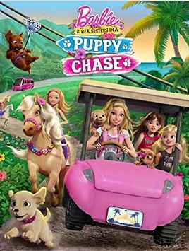 Barbie & her sisters in a puppy chase dvd front