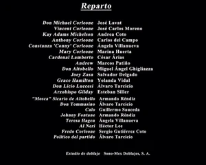 El Padrino III creditos