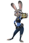 Judy Hopps en Zootopia y en Zootopia+.