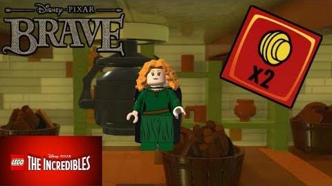 ¡¡DESBLOQUEAR A MERIDA (VALIENTE) Y LADRILLO ROJO "MONEDAS X2" - LEGO LOS INCREIBLES