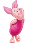 Piglet en la franquicia de Winnie The Pooh.