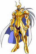 Ionia de Capricornio en Los Caballeros del Zodiaco Omega, otro gran personaje del actor.