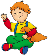 Leo en Caillou.