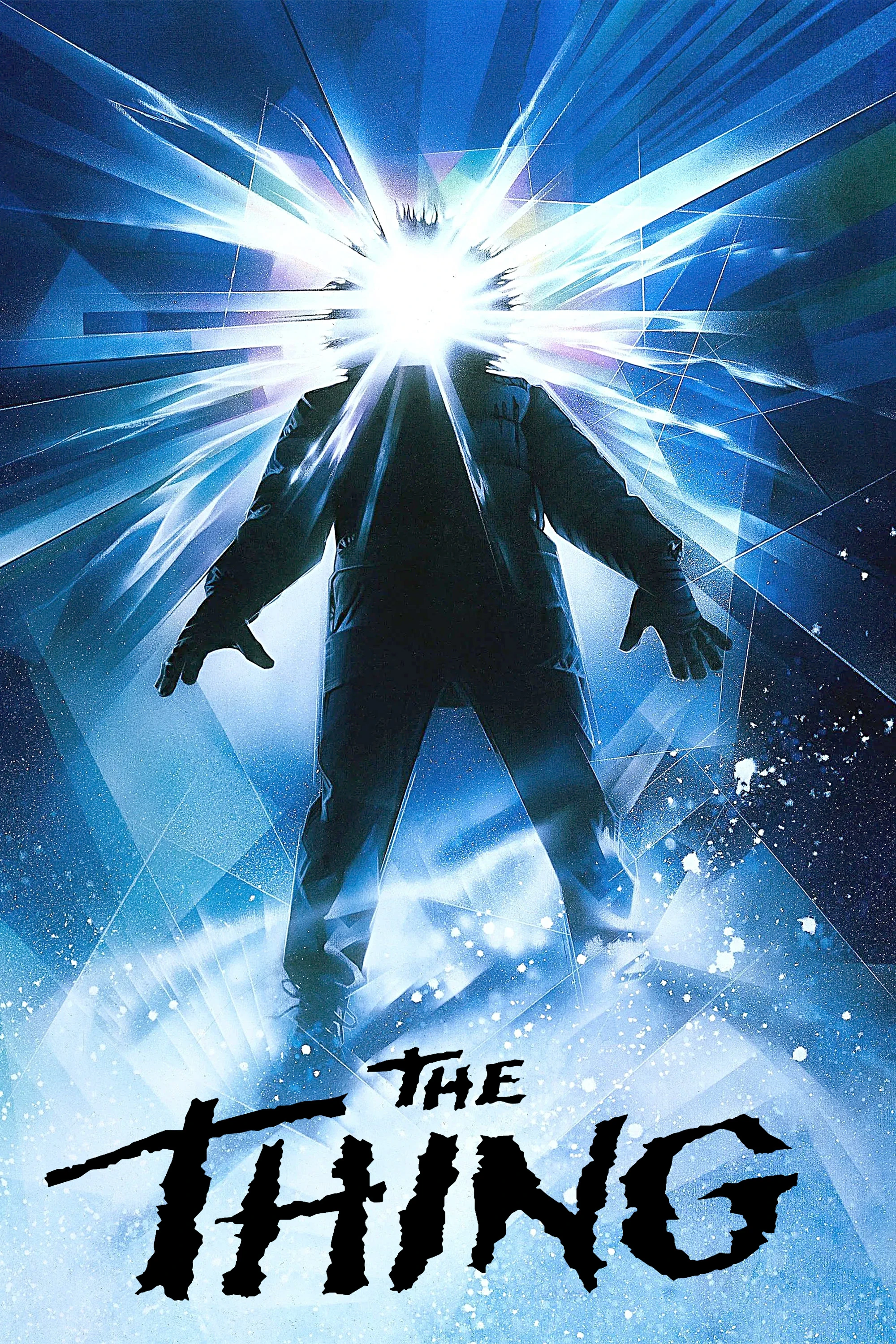 Lumiere : Los mejores carteles de cine - LA COSA 1982 Cartel americano  alternativo En una estación experimental de la Antártida, un equipo de  investigadores descubre a un ente extraño venido del, image size:2000x3000