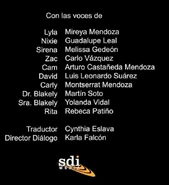 Créditos del episodio 5