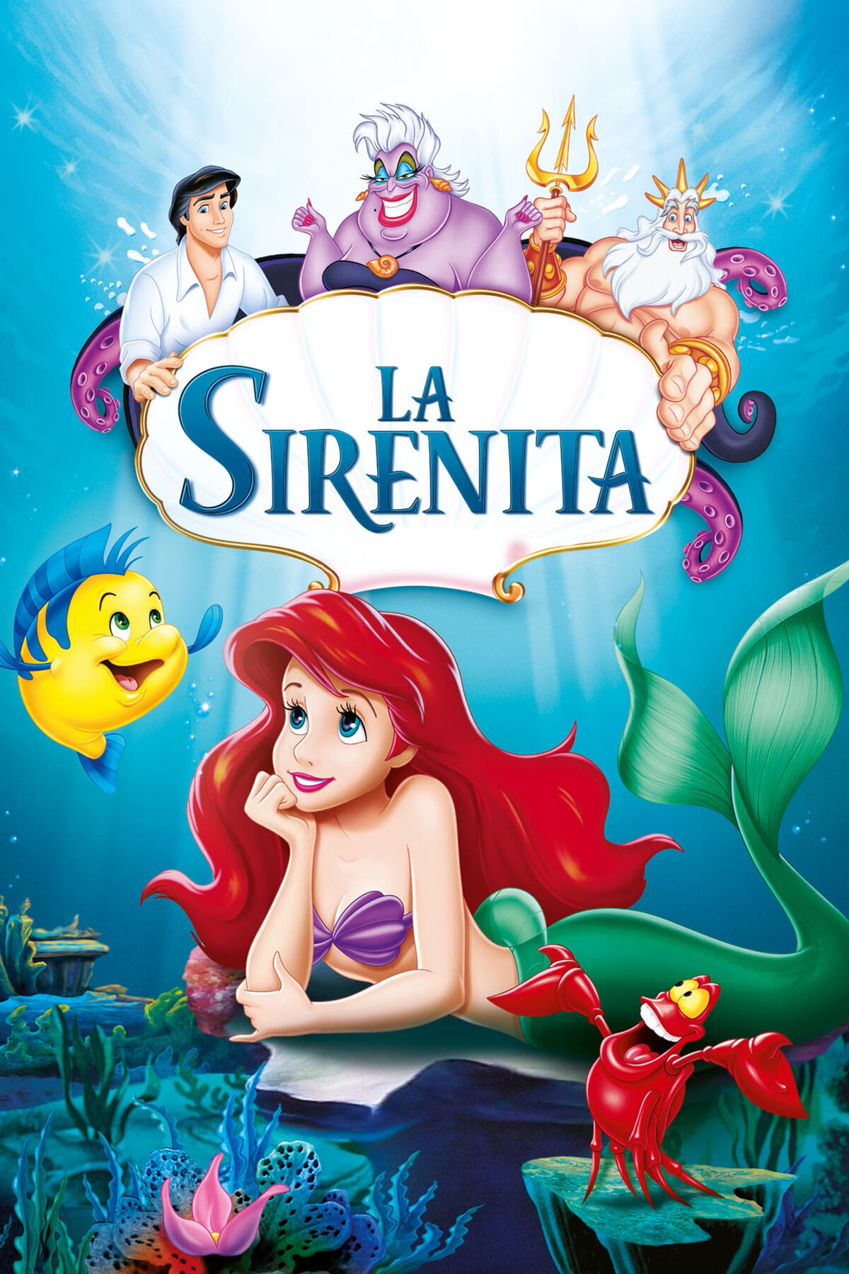 La sirenita': La leyenda urbana del mensaje sexual oculto en el póster de la  película animada de Disney