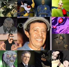 Armando y algunos de sus personajes.jpg