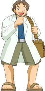 Profesor Birch en Pokémon: Generación Avanzada (temp. 6).