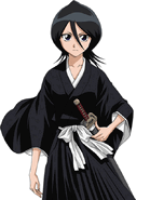 Rukia Kuchiki en Bleach, otro de sus personajes más conocidos.