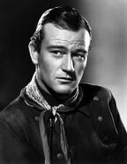 Fue la voz recurrente de John Wayne.