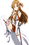 Asuna Yuki / Asuna en la franquicia de Sword Art Online.