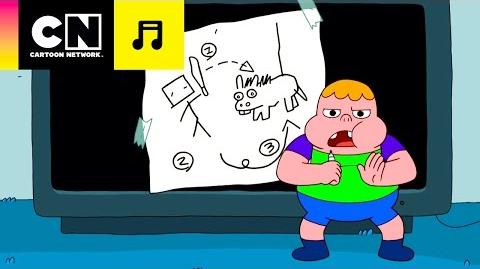 Golpea la piñata Clarence CN Tunes Cartoon Network