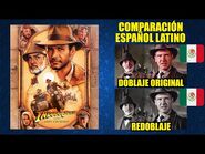 Indiana Jones 3- La Última Cruzada -1989- Comparación del Doblaje Latino Original y Redoblaje