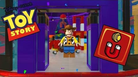 ¡¡DESBLOQUEANDO A WOODY (TOY STORY) Y LADRILLO ROJO "IMAN DE MONEDAS"