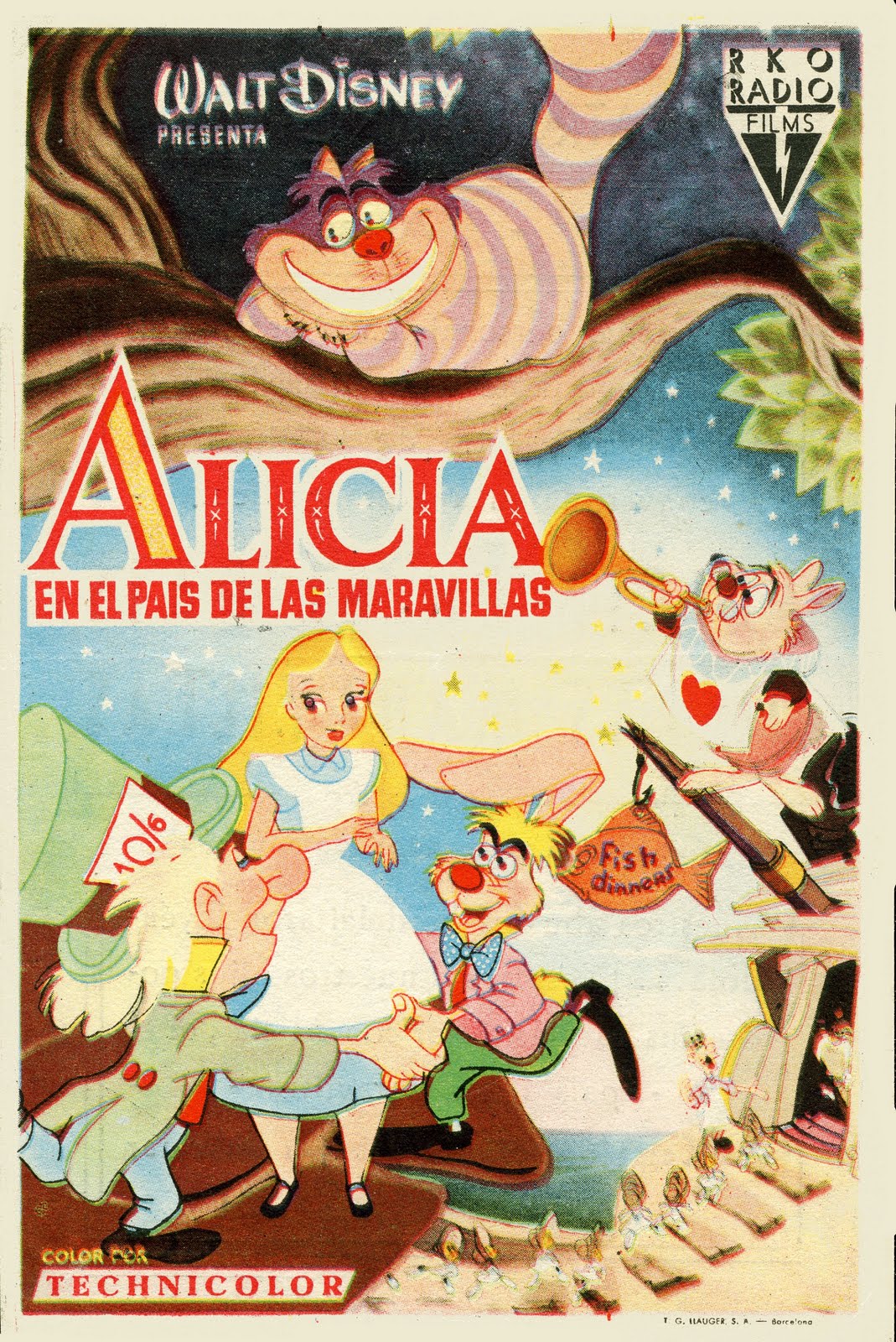 Alicia En El País De Las Maravillas 1951 Doblaje Wiki Fandom 