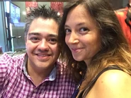 Dia1Foto2DBZLRFCristinaHernandez.jpg (96 kB) Foto Nº 2. Con Cristina Hernández, voz de Marron.