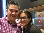 Dia1Foto3DBZLRFAlondraHidalgo.jpg (103 kB) Foto Nº 3. Con Alondra Hidalgo, voz de Pez oráculo.