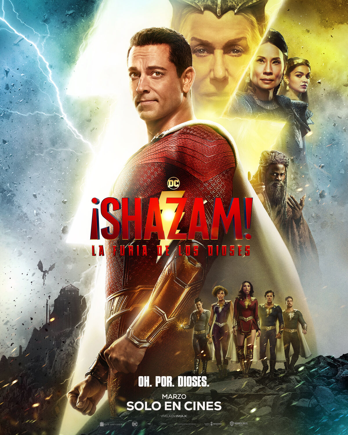 Shazam! Fury of the Gods, actores y personajes: quién es quién en