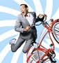 Pee Wee Herman en La gran aventura de Pee-wee y Pee-wee's Big Holiday.