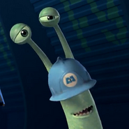 Charlie en Monsters, Inc., su personaje más conocido.