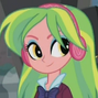 Lemon Zest en My Little Pony: Equestria Girls: Los juegos de la amistad y My Little Pony: Equestria Girls: Baile Mágico.