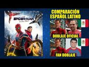 Spiderman- Fandub de Luis Daniel Ramírez y Doblaje Oficial de Víctor Ugarte - Comparación Latino