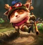 Teemo en League of Legends.