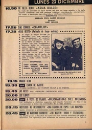 Revista Teleprograma (España) N° 142 del 23  al 29 de diciembre de 1968 05:35 de la tarde, programación del horario de la película 