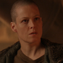 Teniente Ellen Ripley (Sigourney Weaver) en Alien 3.