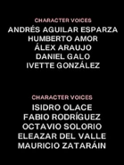 Créditos del doblaje