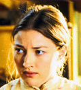 Evangeline (Kelly Macdonald) en La nana mágica.