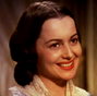 Melanie Hamilton (Olivia de Havilland) en Lo que el viento se llevó.