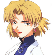 Ritsuko Akagi en Neon Genesis Evangelion, otro de sus personajes más conocidos.