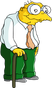 Juan Topo (Hans Moleman) en Los Simpson (17ª temporada).