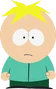 Butters Stotch también en South Park (temps. 10-15 y redoblaje 2007).