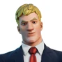 Agente John Jones en Fortnite y en Fortnite x Los Simpson.