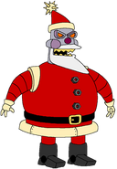 Robo-Santa Claus en Futurama (Temp. 5 - 6).