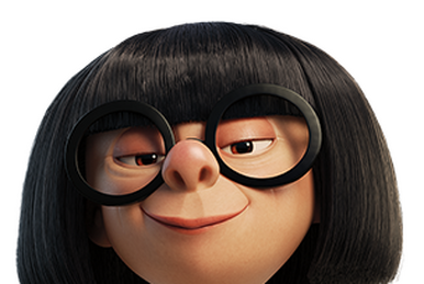 Señora de lentes de los increibles store
