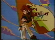 Logotipo de Hudson Soft en el opening, con la dirección web de Animekai.