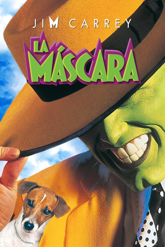 CAMERON DIAZ y JIM CARREY en LA MÁSCARA, 1994 (THE MASK), dirigida