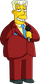 Kent Brockman también en Los Simpson, en algunos episodios de las temporadas 16, 23, 25 y 26 y desde la temporada 27 hasta la 31.