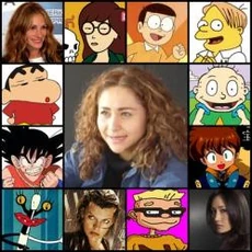 Algunos de sus personajes.