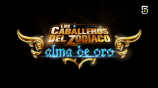 Los Caballeros del Zodiaco Alma de Oro Logo en Español