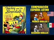 Mickey y las Habichuelas Mágicas -1947- Comparación del Doblaje Latino Original y Redoblaje